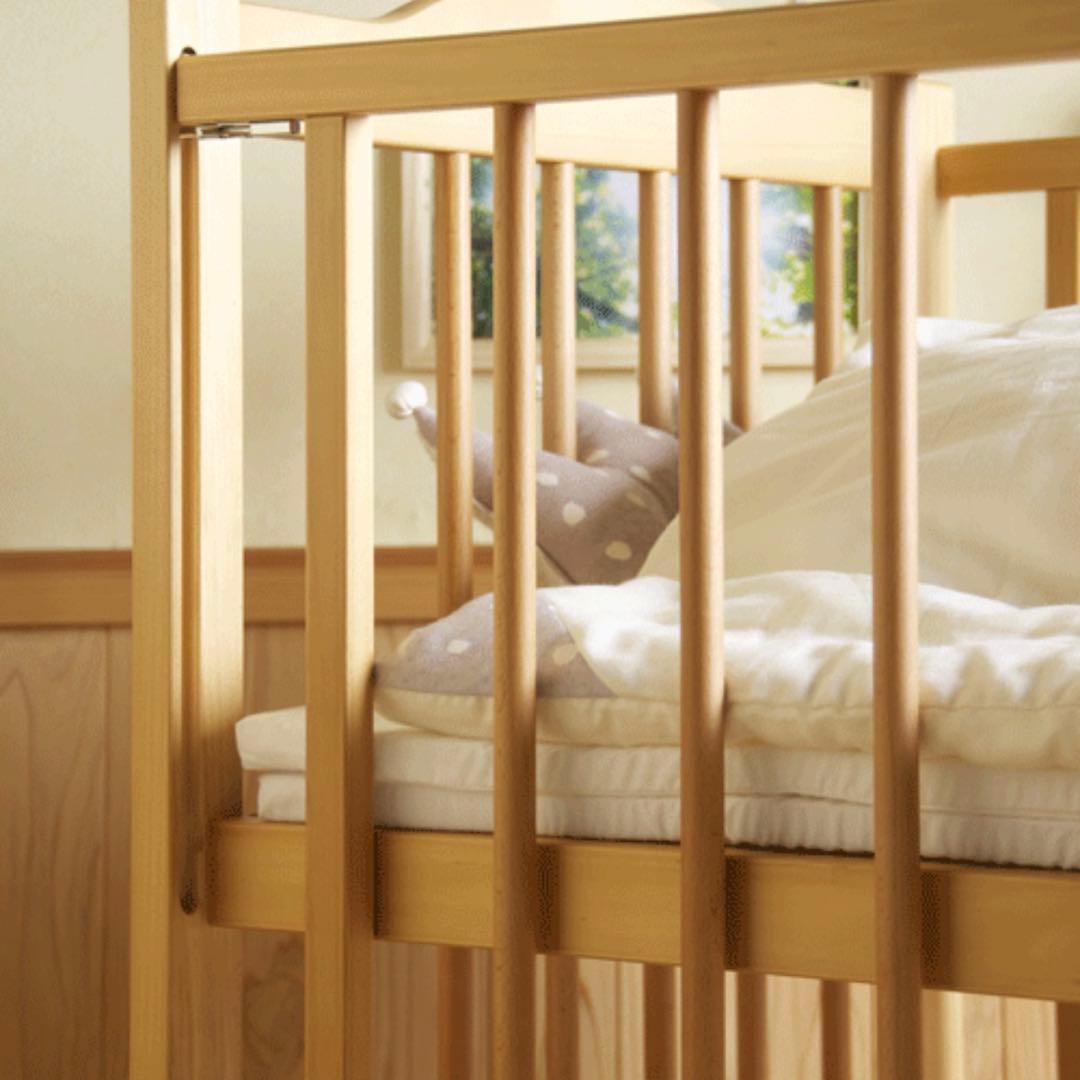 【直接引取限定※茨城県】ベビーベッド（ツースライド・ハイタイプ）