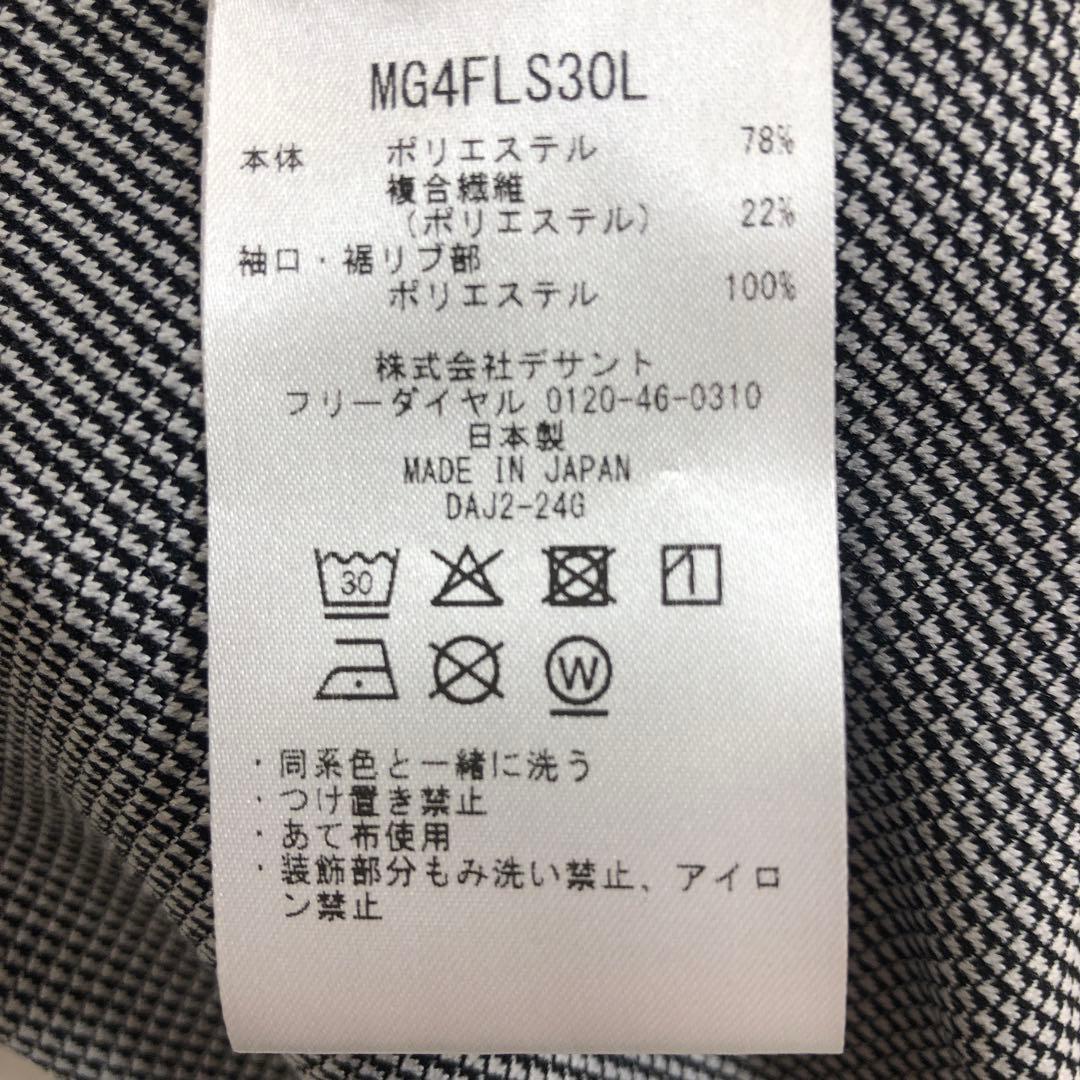 マンシングウエアレディスゴルフZIPアップシャツL