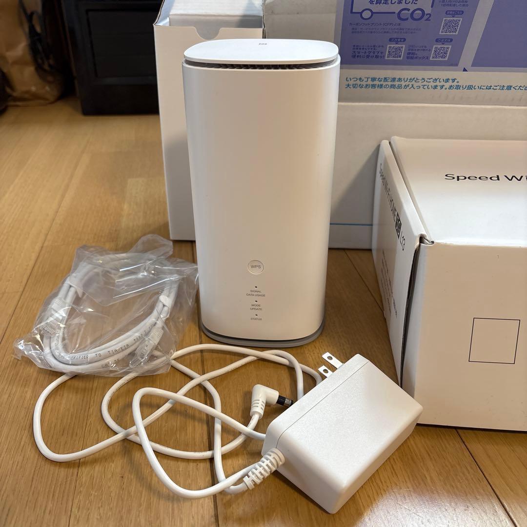 ZTE Speed Wi-Fi  5G L13 本体(6ヶ月使用)