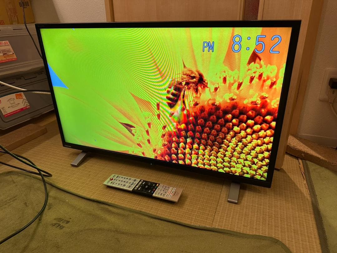 アプリ内蔵極美品　TOSHIBA 東芝 テレビ　32V34　2023年製　32型