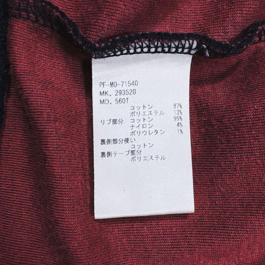 美品✨ポールスミス　スウェット　ビックロゴ　スリーブデザイン　黒　XL