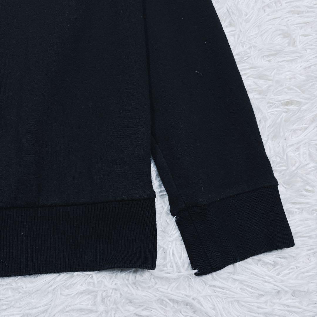 美品✨ポールスミス　スウェット　ビックロゴ　スリーブデザイン　黒　XL
