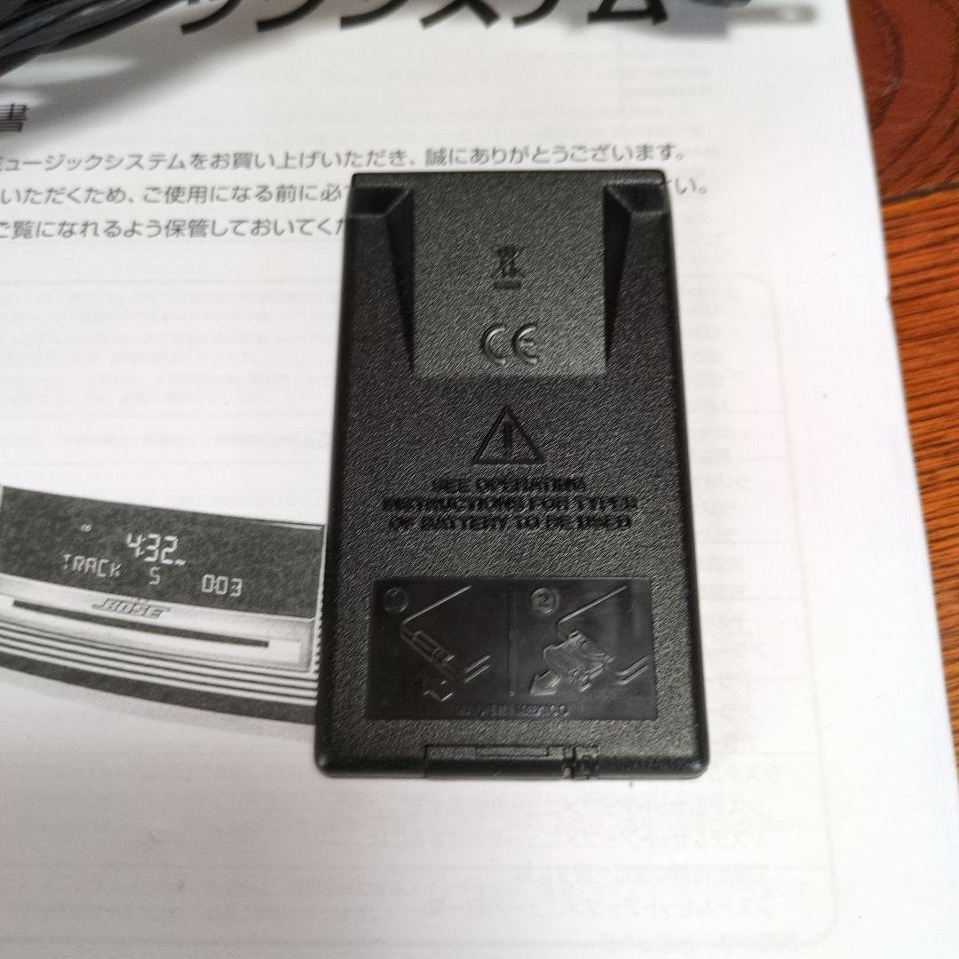 Bose Wave Music System動作品純正リモコン·電源コード取説