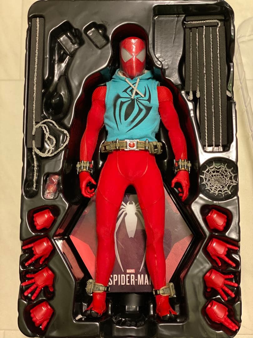 ホットトイズ スカーレット・スパイダーマン ビデオゲームマスターピース
