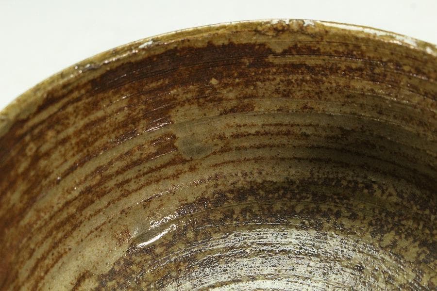 茶道具 出雲 楽山焼 空権作 共箱 裏千家 鵬雲斎書付(K-YC557)