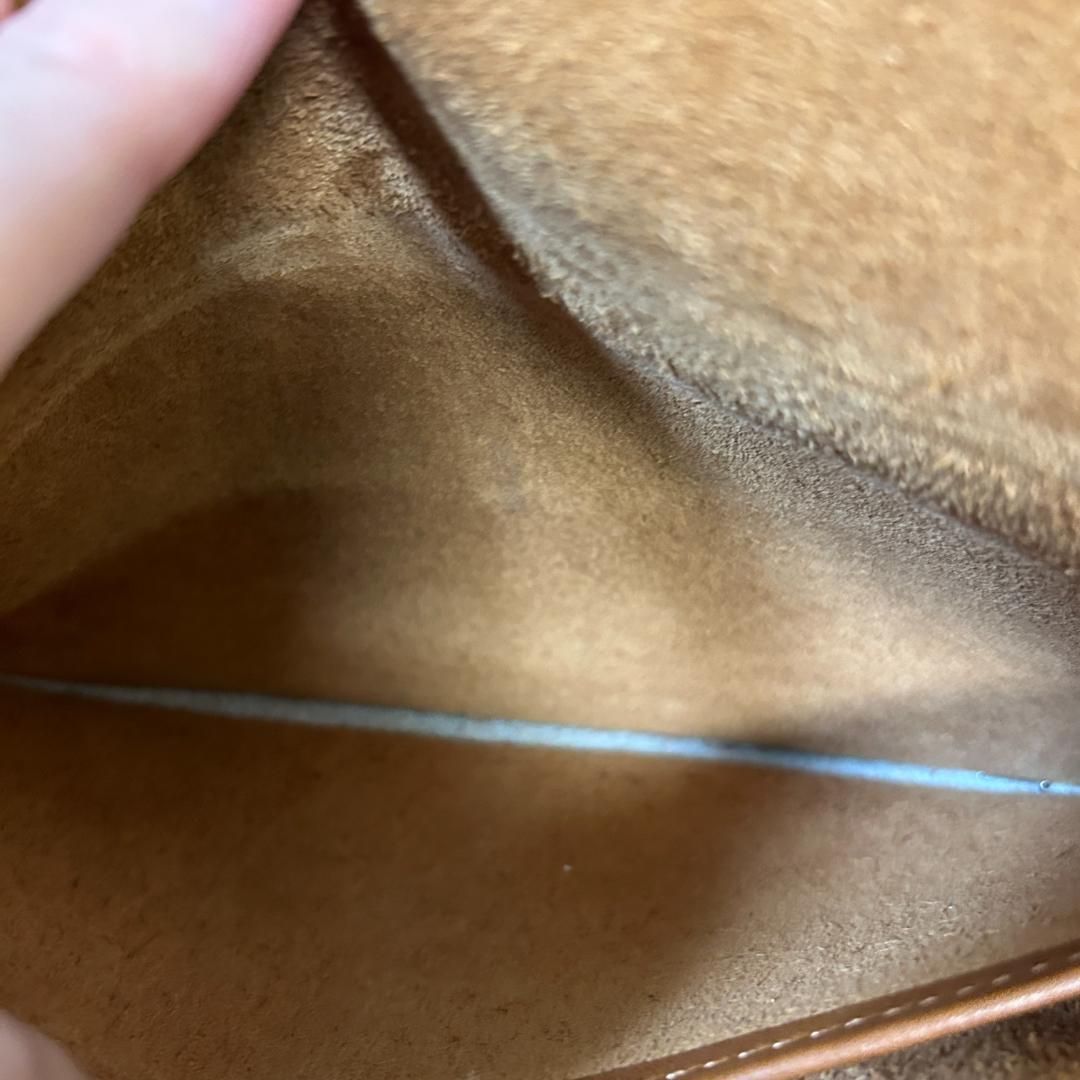 COACH オールドコーチブラウンショルダーバッグ 0586-312