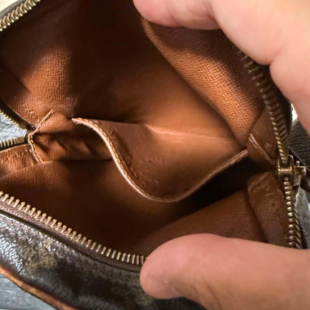 【鑑定済】 ベタ無 ルイヴィトン ダヌーブ モノグラム ショルダーバッグ