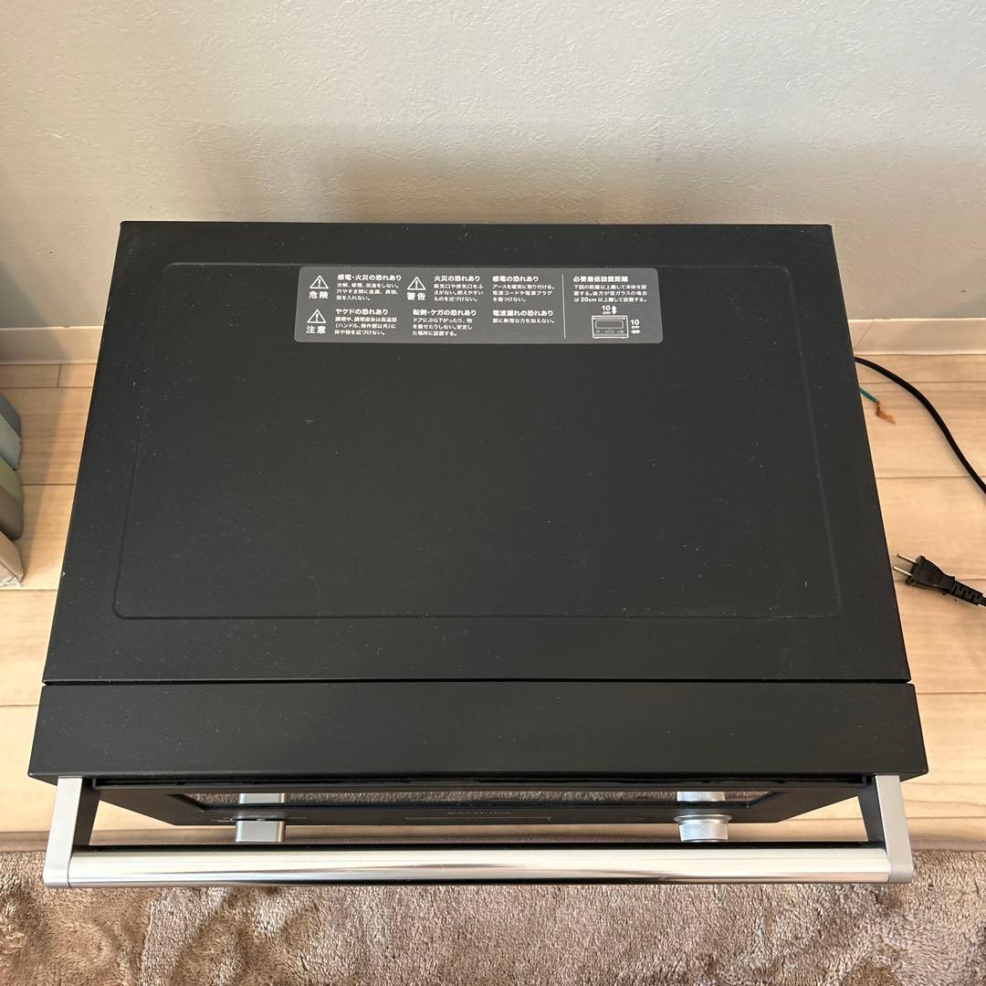 う*ん様 【ジャンク品】2021年製BALMUDA K04A-BK オーブンレン