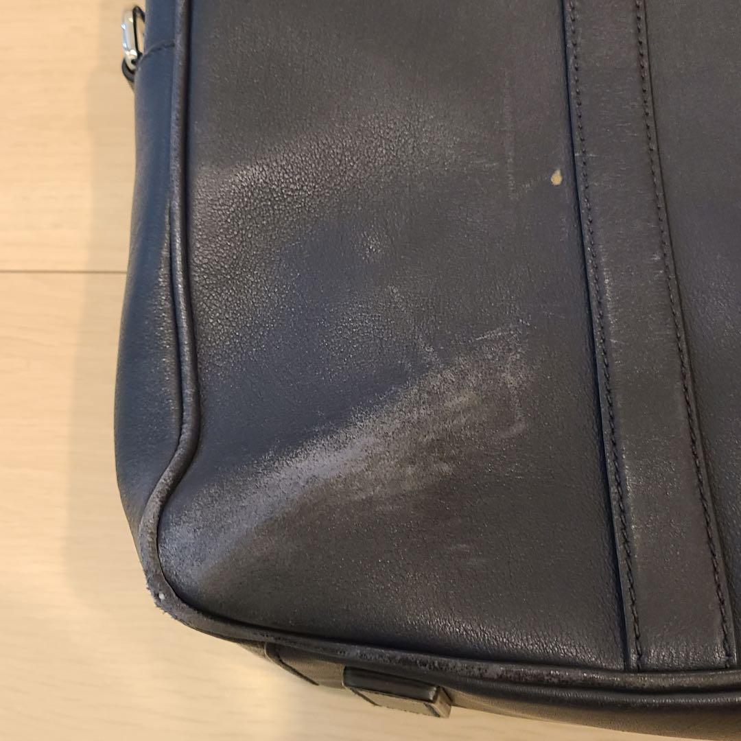 PRADA ブリーフバッグ ビジネスバッグ ネイビー