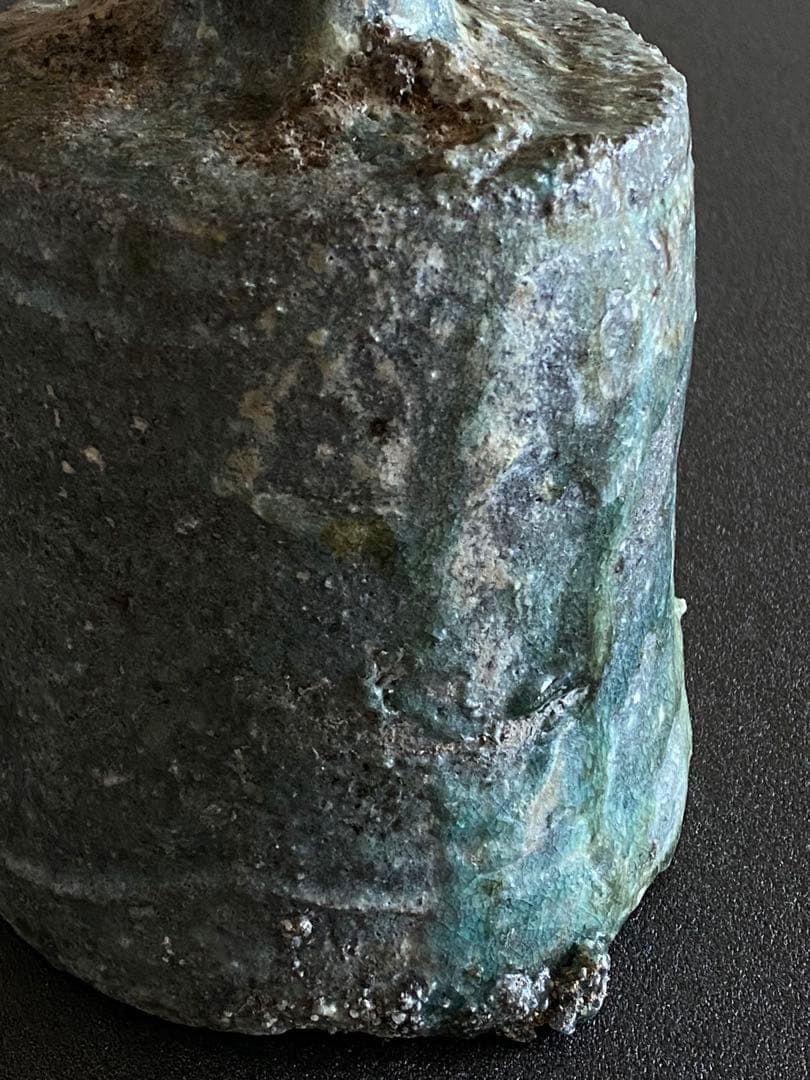 伊賀焼　伊賀砧花入　古谷道生　　#2402