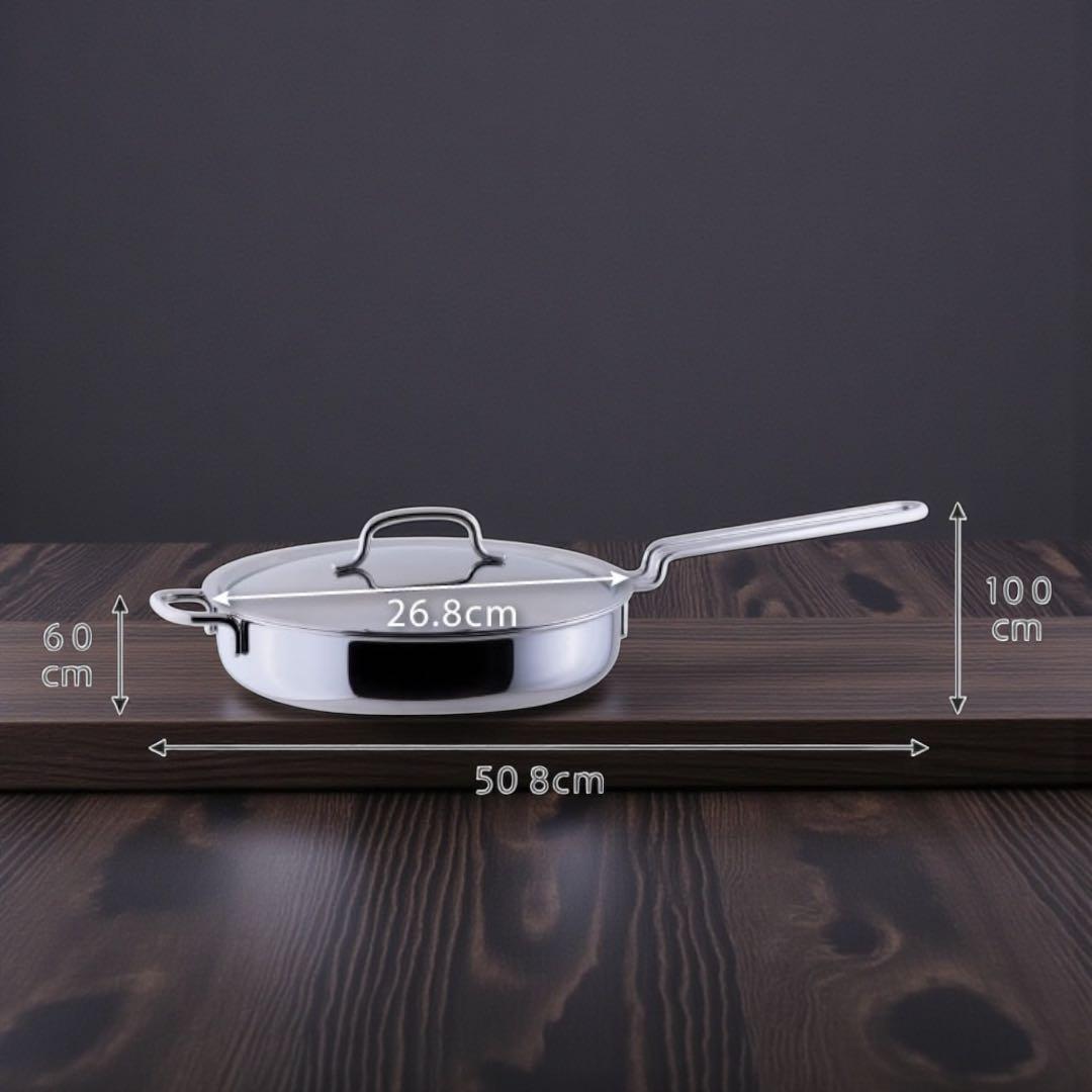 【新品】ジオプロダクト ソテーパン 21㎝＆25㎝ ★2点セット 宮崎製作所