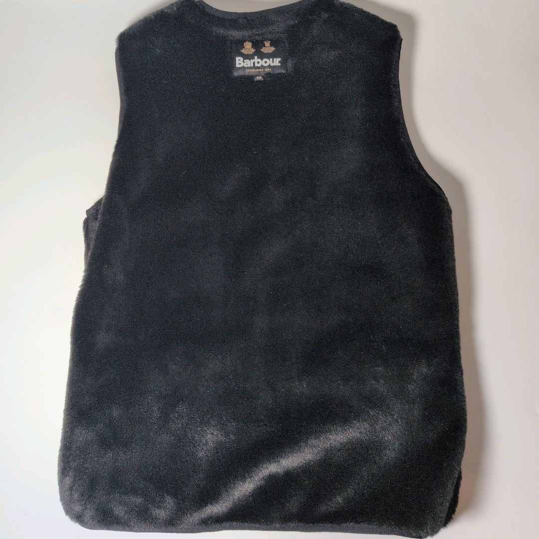 【未使用品】Barbour バブアー ファー ライナー ベスト 38