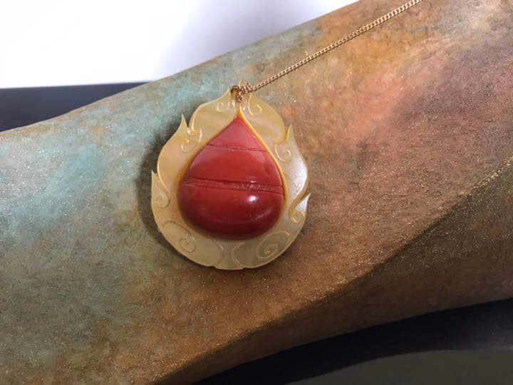 珊瑚　鼠　18金   吉祥物