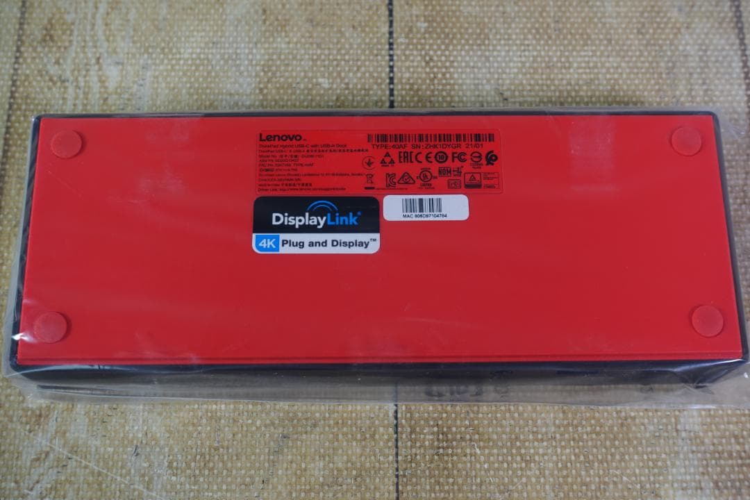 未使用 Lenovo ThinkPad Hybrid USB-C Dock