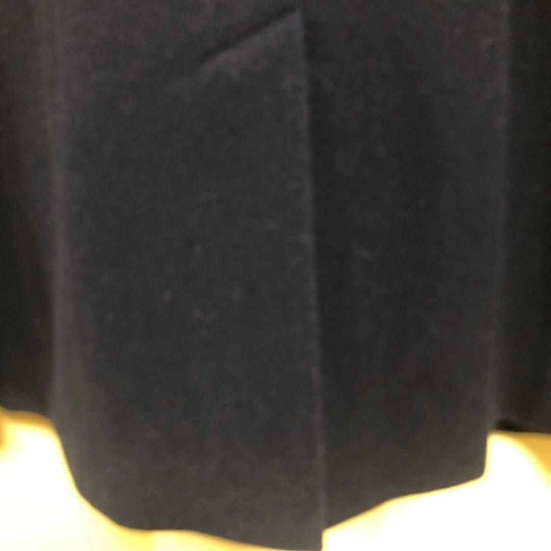 ヨウジヤマモト　ネイビー ウール混合 ピーコート