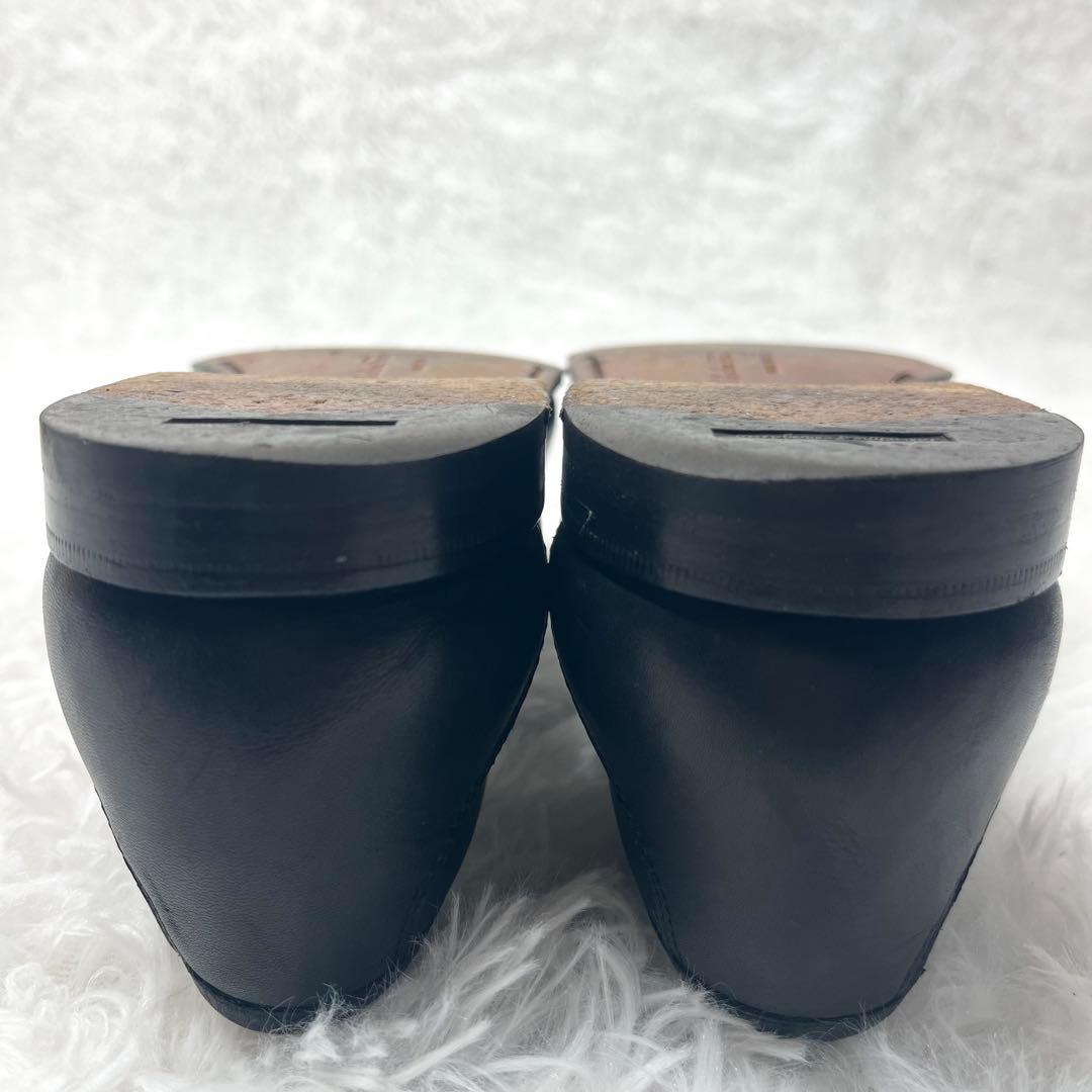 【美品】 フェラガモ ガンチーニ ビットローファー 25.5cm ゴールド 金