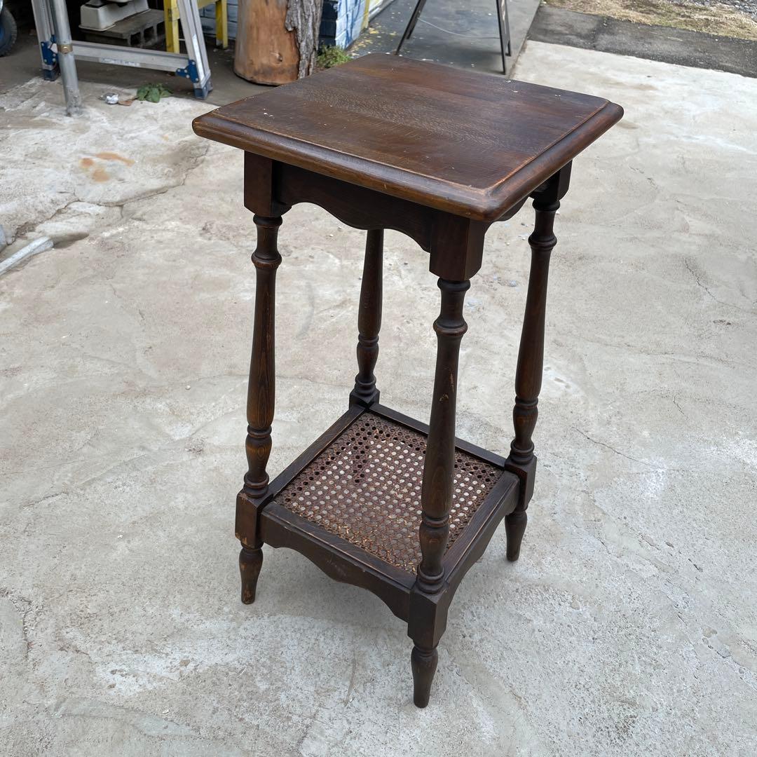 カリモク家具 karimoku コロニアル ナイトテーブル 木製 ビンテージ