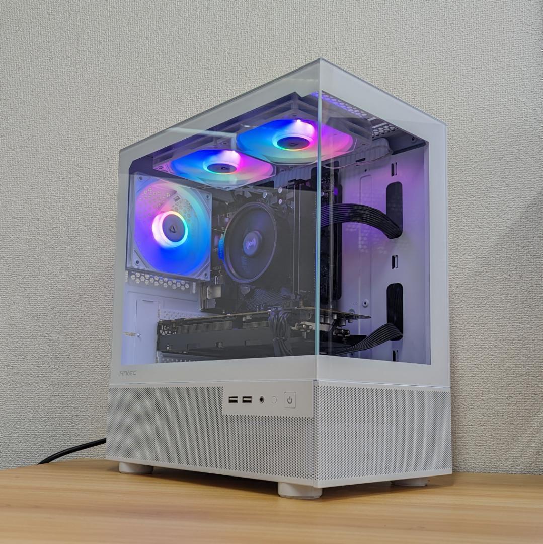 【即納激安ホワイトモデル】RX9060XT搭載ゲーミングPCフルセット✨新品2