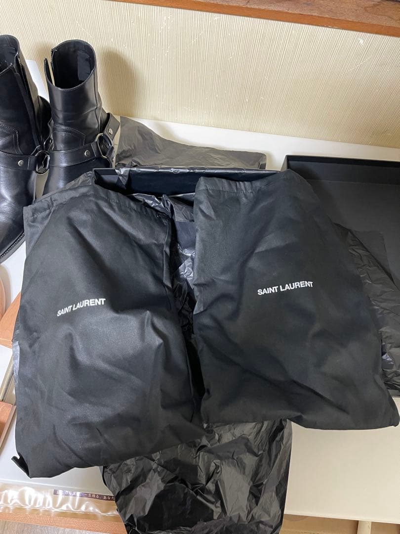 SAINT LAURENT サンローラン ハーネスブーツ サイズ43