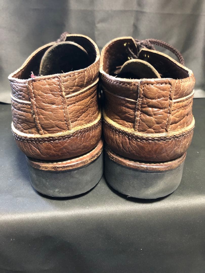 入手困難☆ラッセルモカシン　別注　オネイダ　バイソンレザー　シボ革