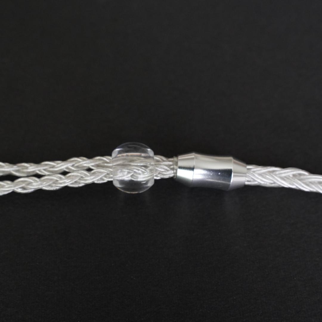 超希少!16コア 最高銀メッキOCC リケーブル mmcx/3.5mm標準プラグ