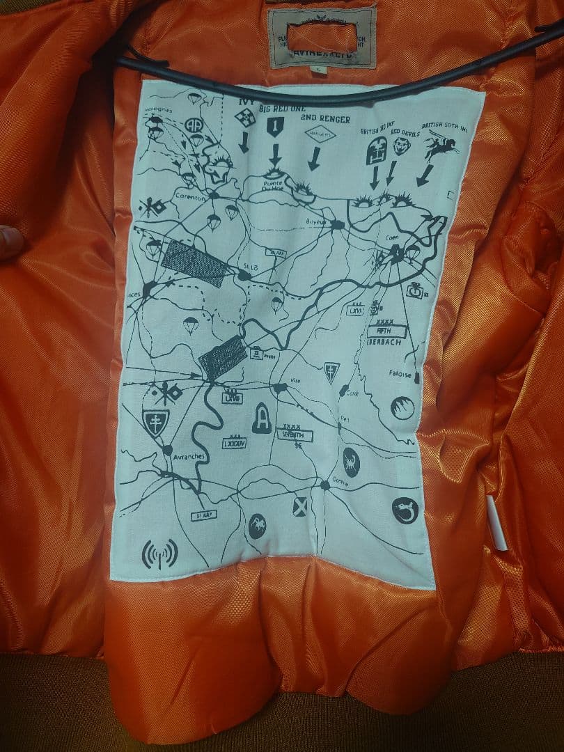 【希少】AVIREX フライトジャケット ノルマンディー上陸作戦 MA-2