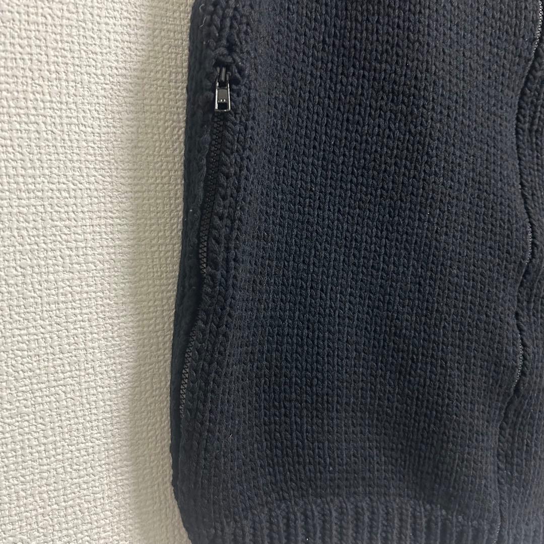 Y's Yohji Yamamoto 変形フルジップニット