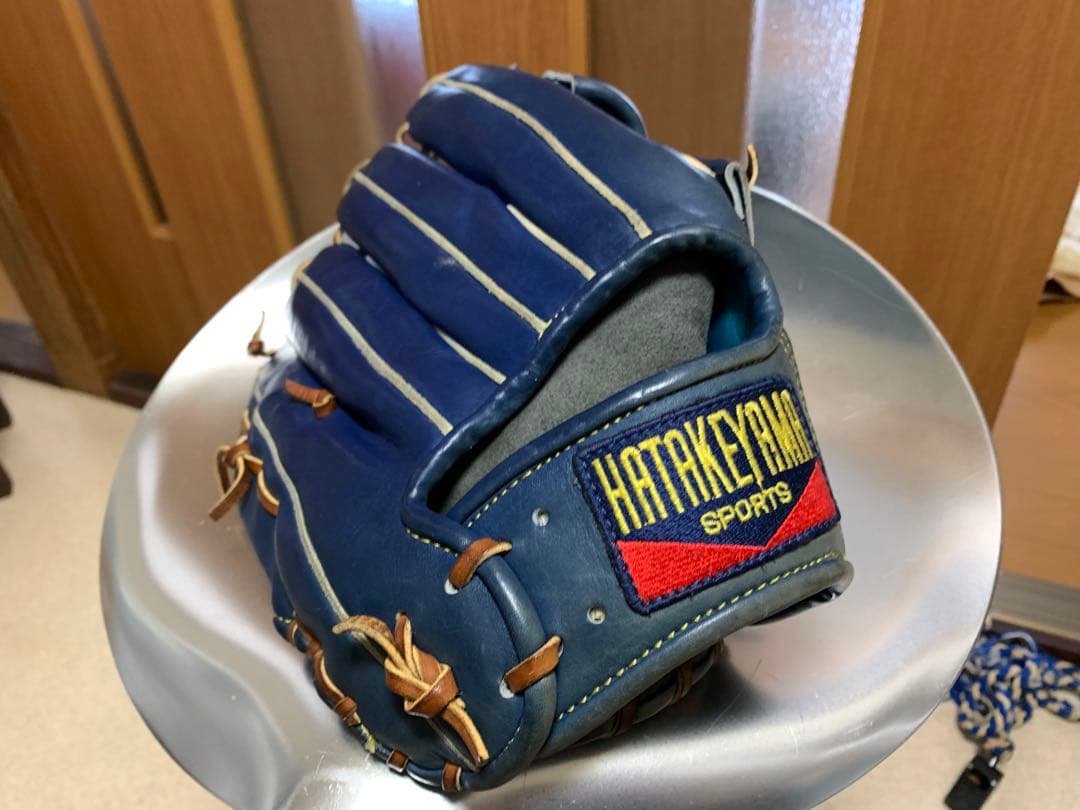 加藤博一さん本人使用 横浜大洋ホエールズハタケヤマGUTS 44 青色