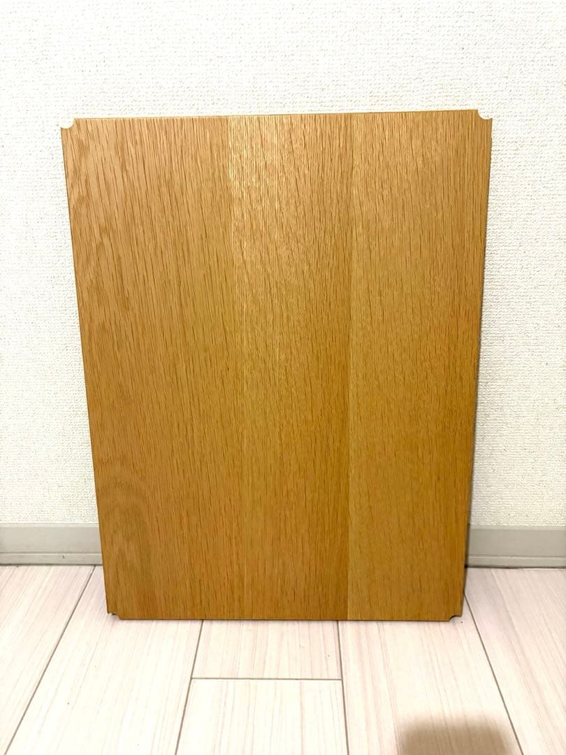 ステンレスユニットシェルフ棚　オーク材　幅56cm　6枚セット