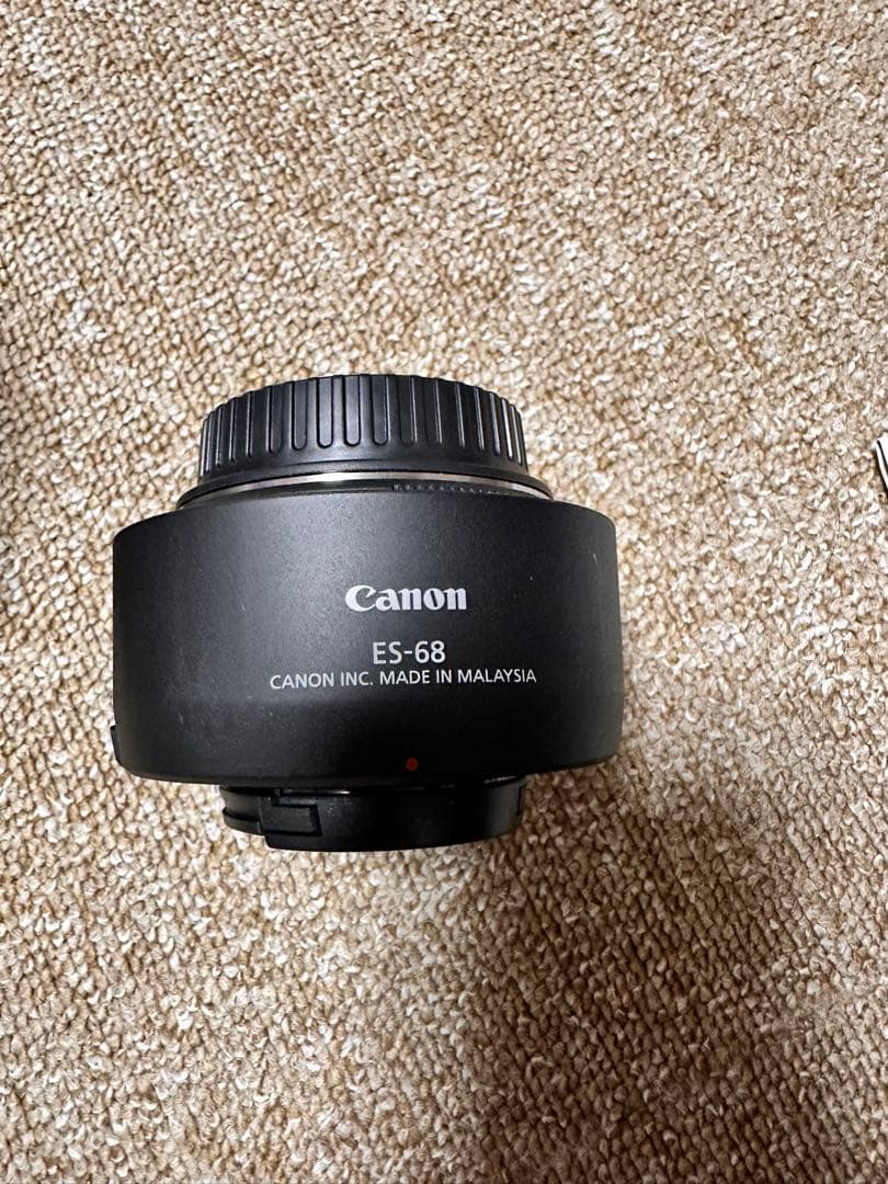 Canon EF50mm f/1.8stm レンズフード付き