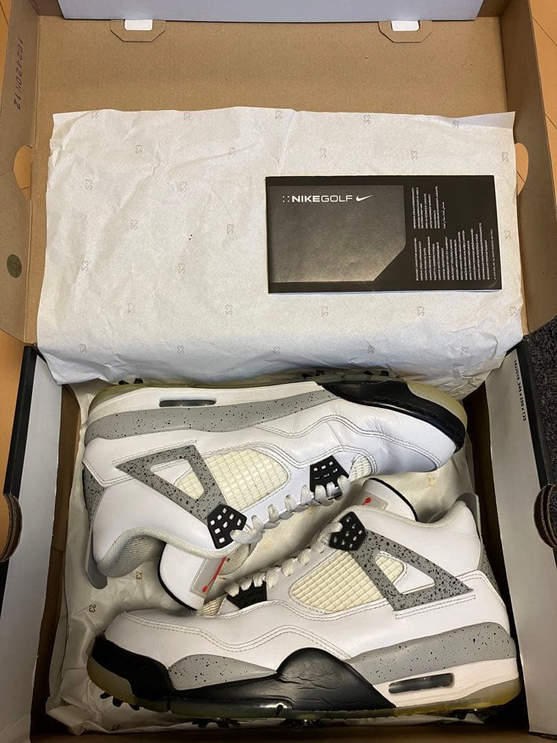 【超超レア・美品】 NIKE JORDAN 4 ジョーダン ゴルフ 27cm
