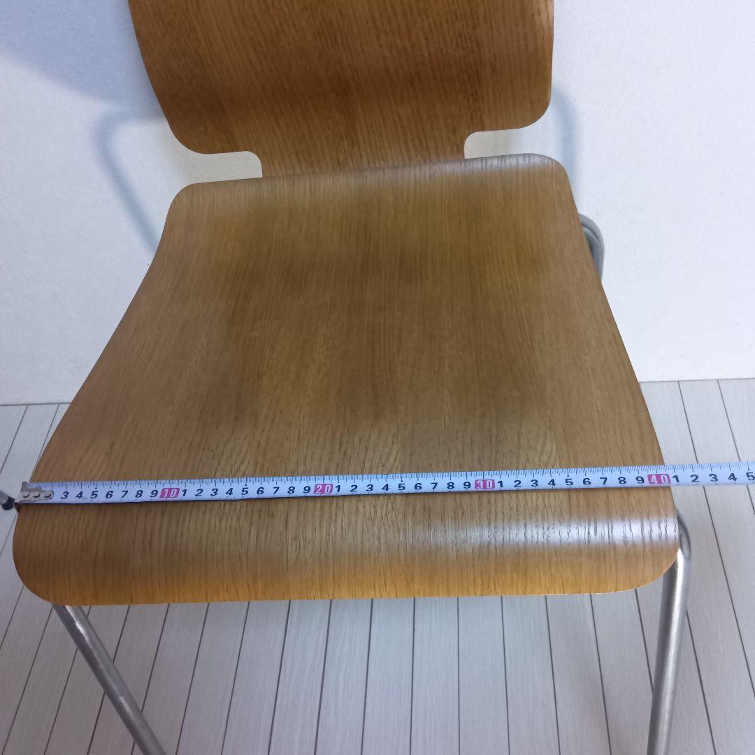 90's 廃盤 IKEA GILBERT スタッキングチェア　プライウッド　2脚
