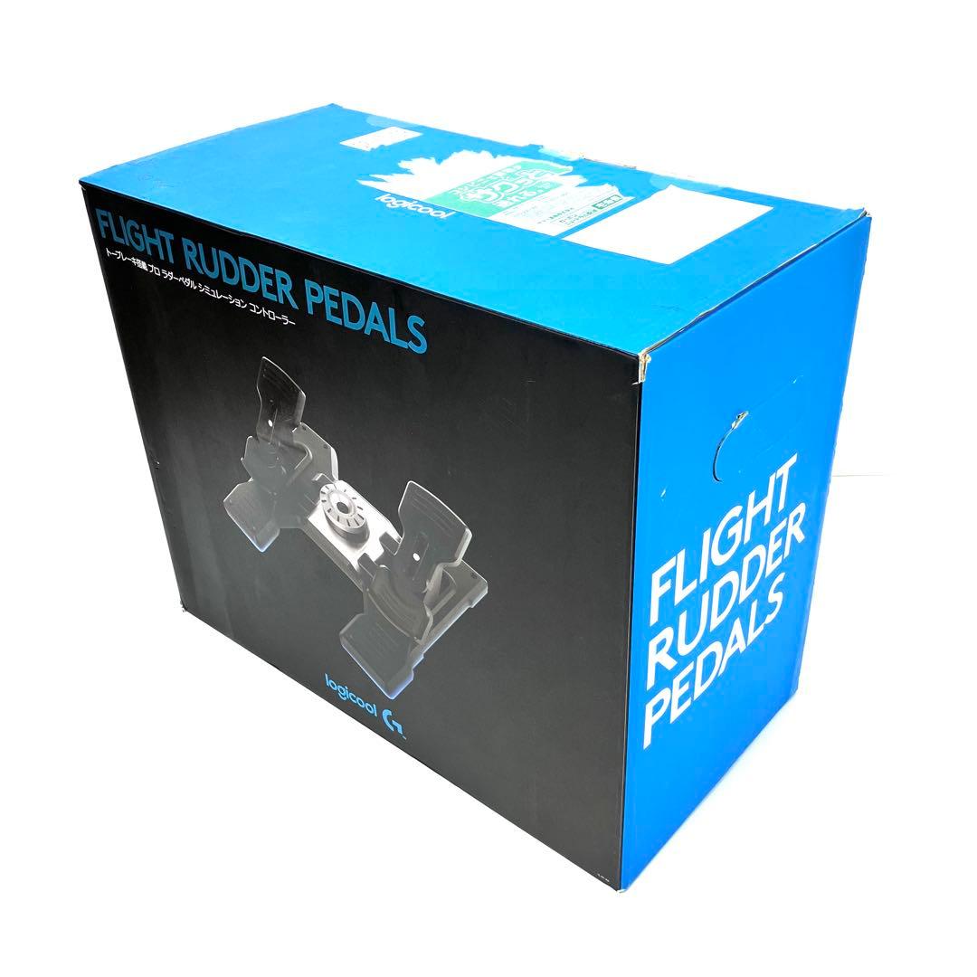 美品　ロジクール　Flight Rudder Pedals　フライトラダーペダル