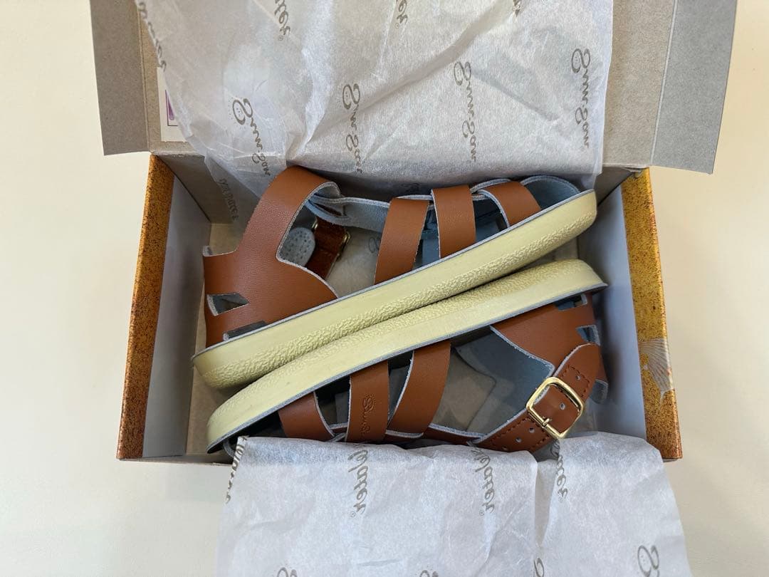 【新品】shark tan size12 ソルトウォーター saltwater