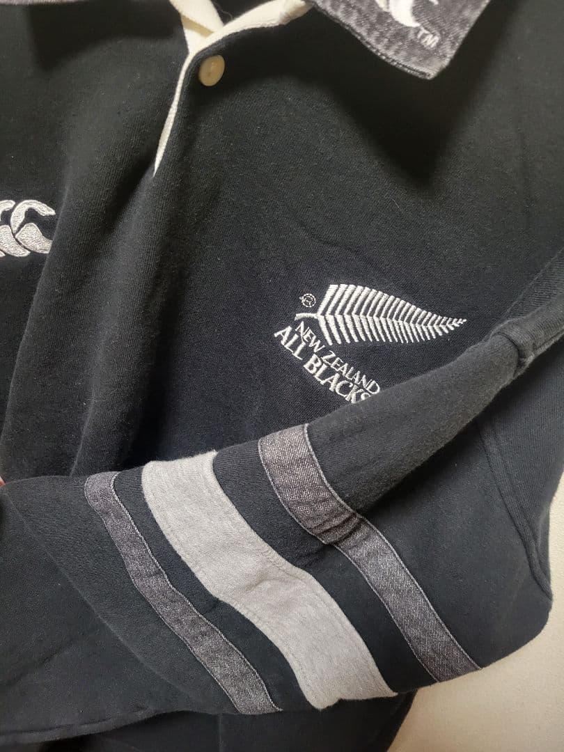 希少 90s CANTERBURY オールブラックス ラグビー