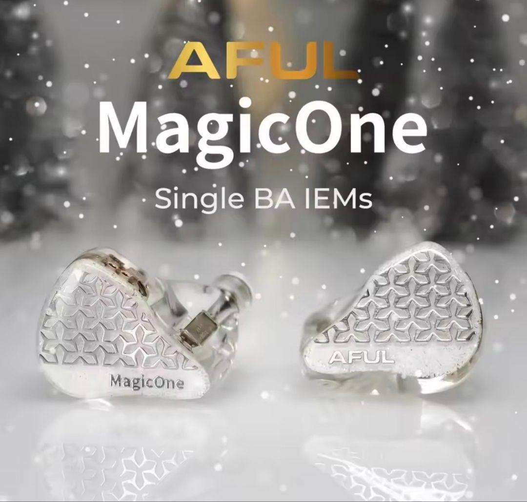 未開封品 AFUL MagicOne 4.4mm シングルBA リケーブルOK