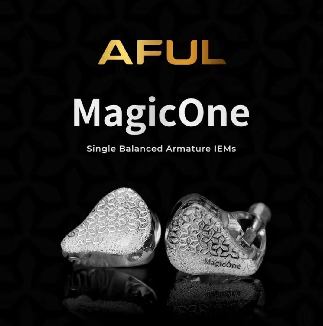 未開封品 AFUL MagicOne 4.4mm シングルBA リケーブルOK