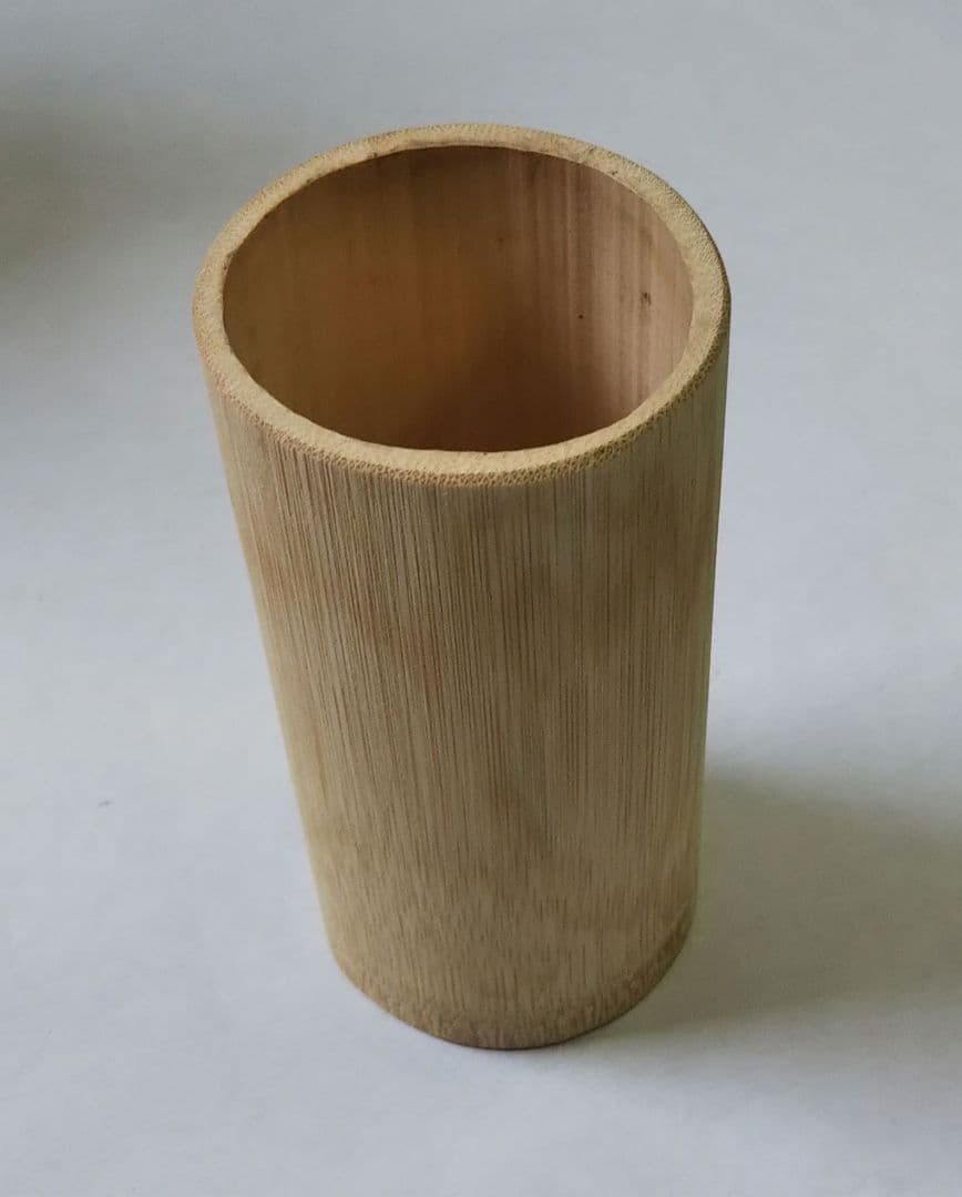 茶道具 花入 竹一重切 銘 吉祥 大徳寺 三玄院 長谷川寛州 在判 野々村淡完