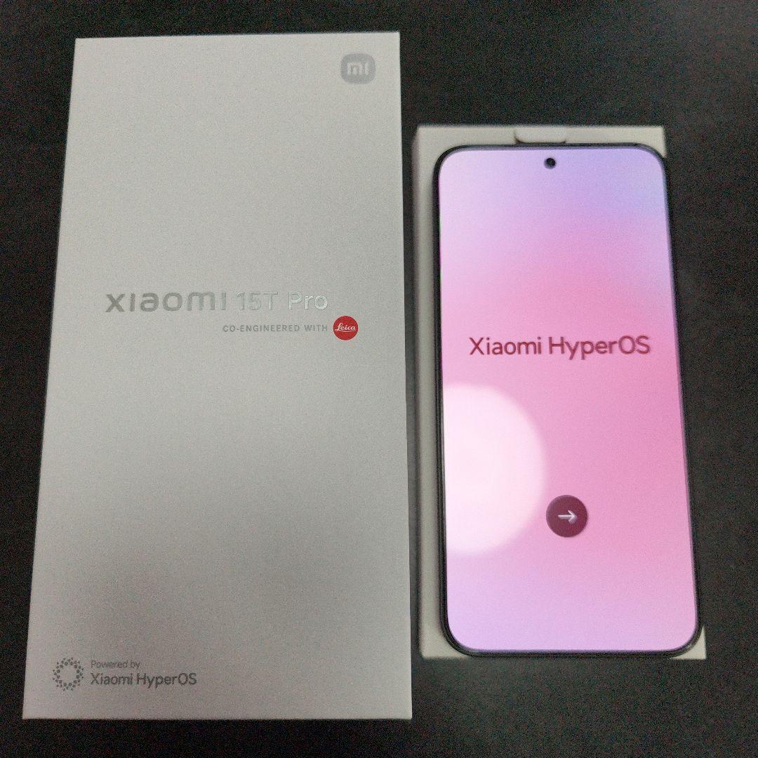 【美品】国内版 Xiaomi 15T Pro 1TB ブラック