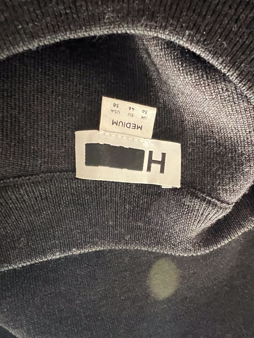 ＜H BEAUTY＆YOUTH＞スムージークルーネックニット Size:M