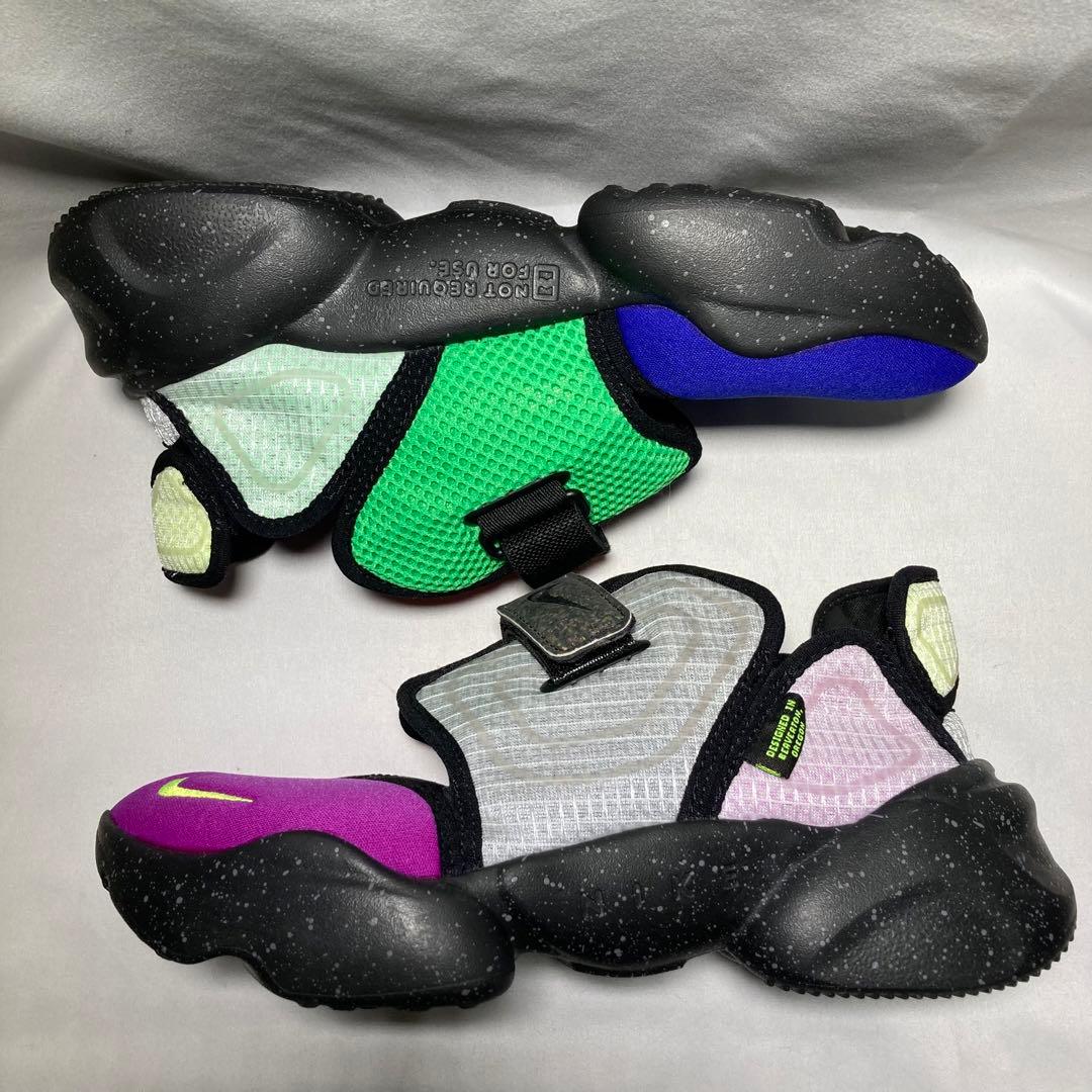 未使用 NIKE アクアリフト マルチカラー 24cm ナイキ サンダル