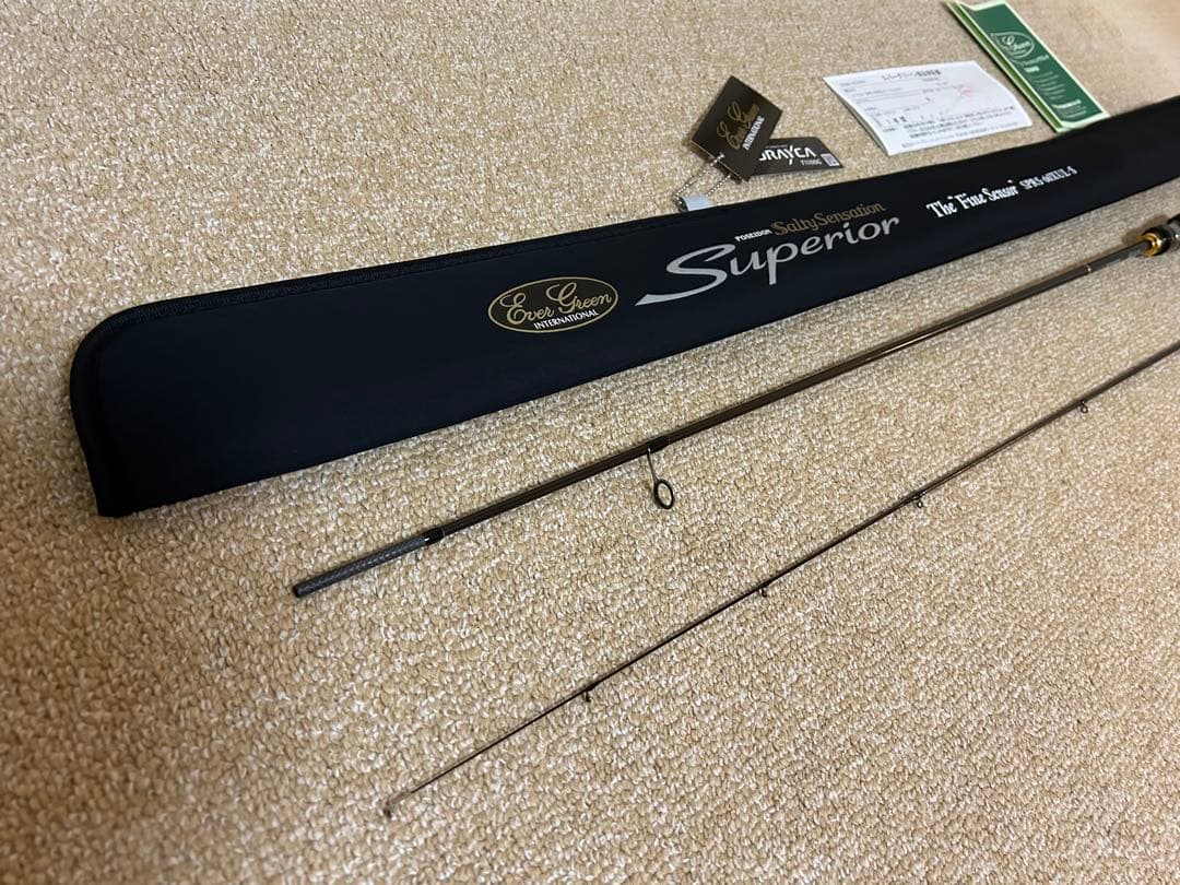 新品未使用にちかい！ エバーグリーン スペリオル SPRS-60XUL-S