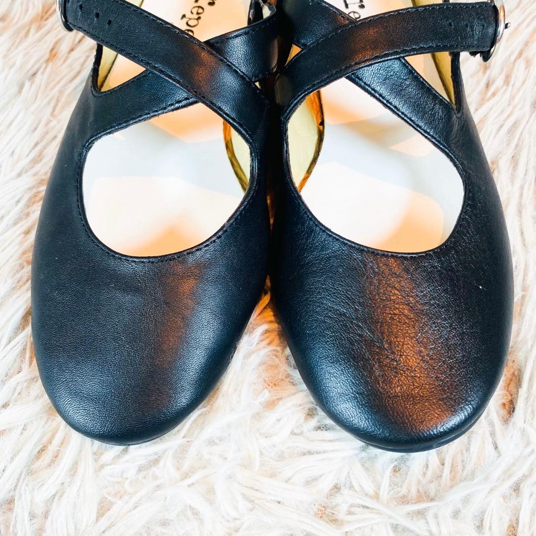 【美品】repetto レペット Mary-Jane バックル フラットシューズ