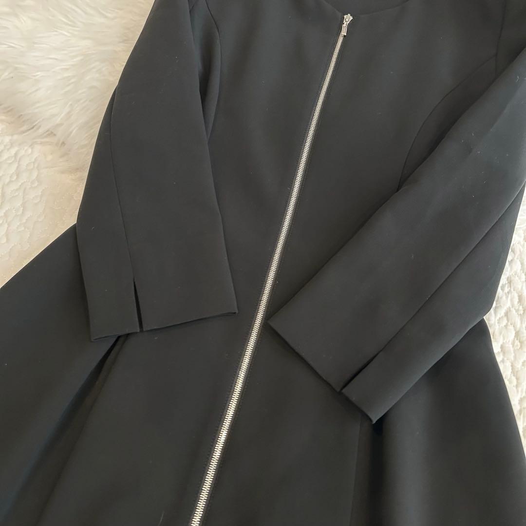 美品♡フォクシーニューヨーク　パトリシア　ジップアップ 2wayワンピース　40