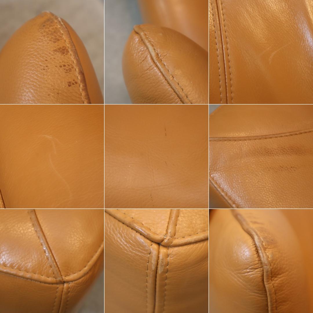 L様　IDC OTSUKA ドミシール 総革張り アームチェア レザー