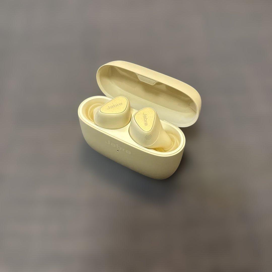 【美品】Jabra Elite 5 Gold Beige ワイヤレスイヤホン