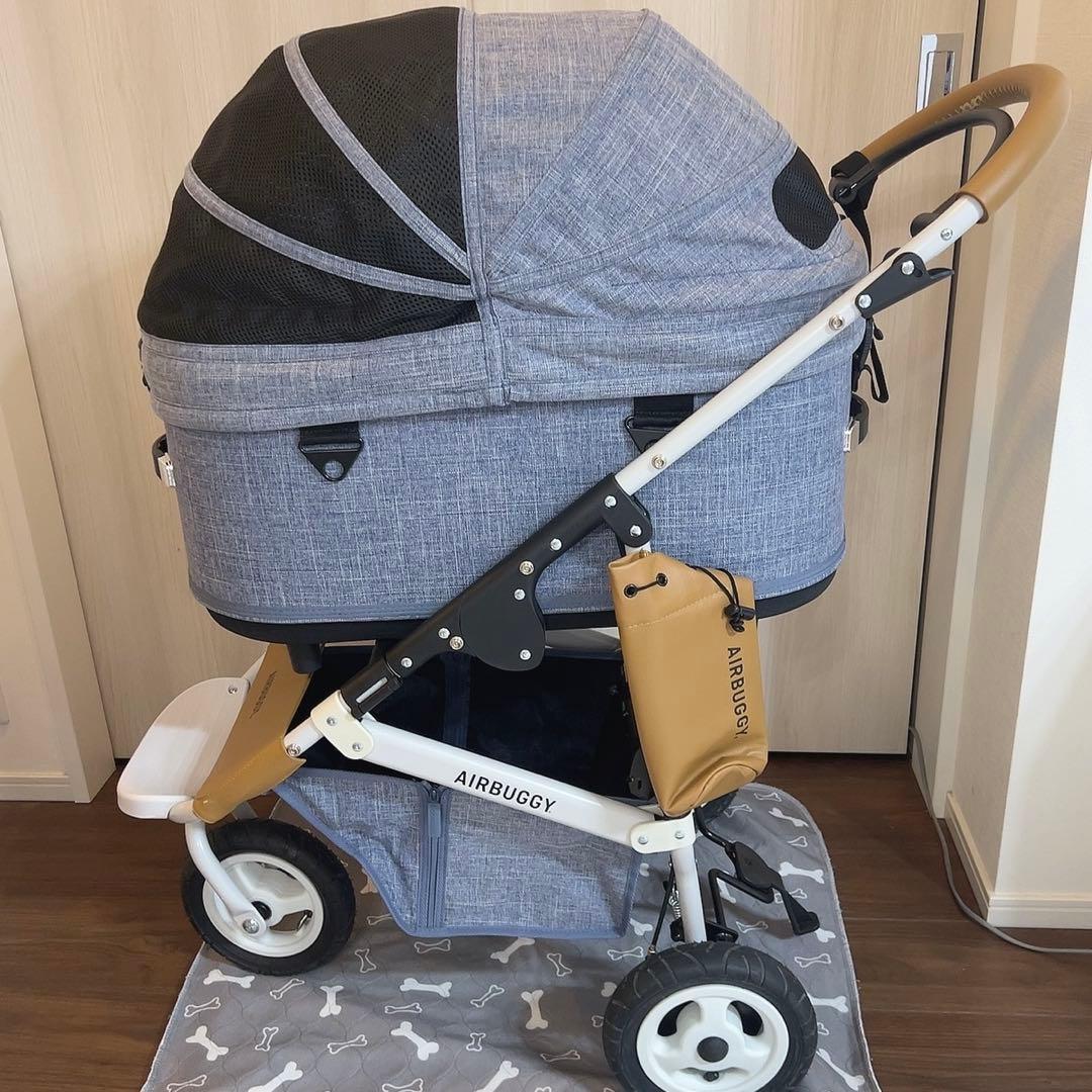 AIRBUGGY DOME 3 LARGE ペットカート メランジデニム