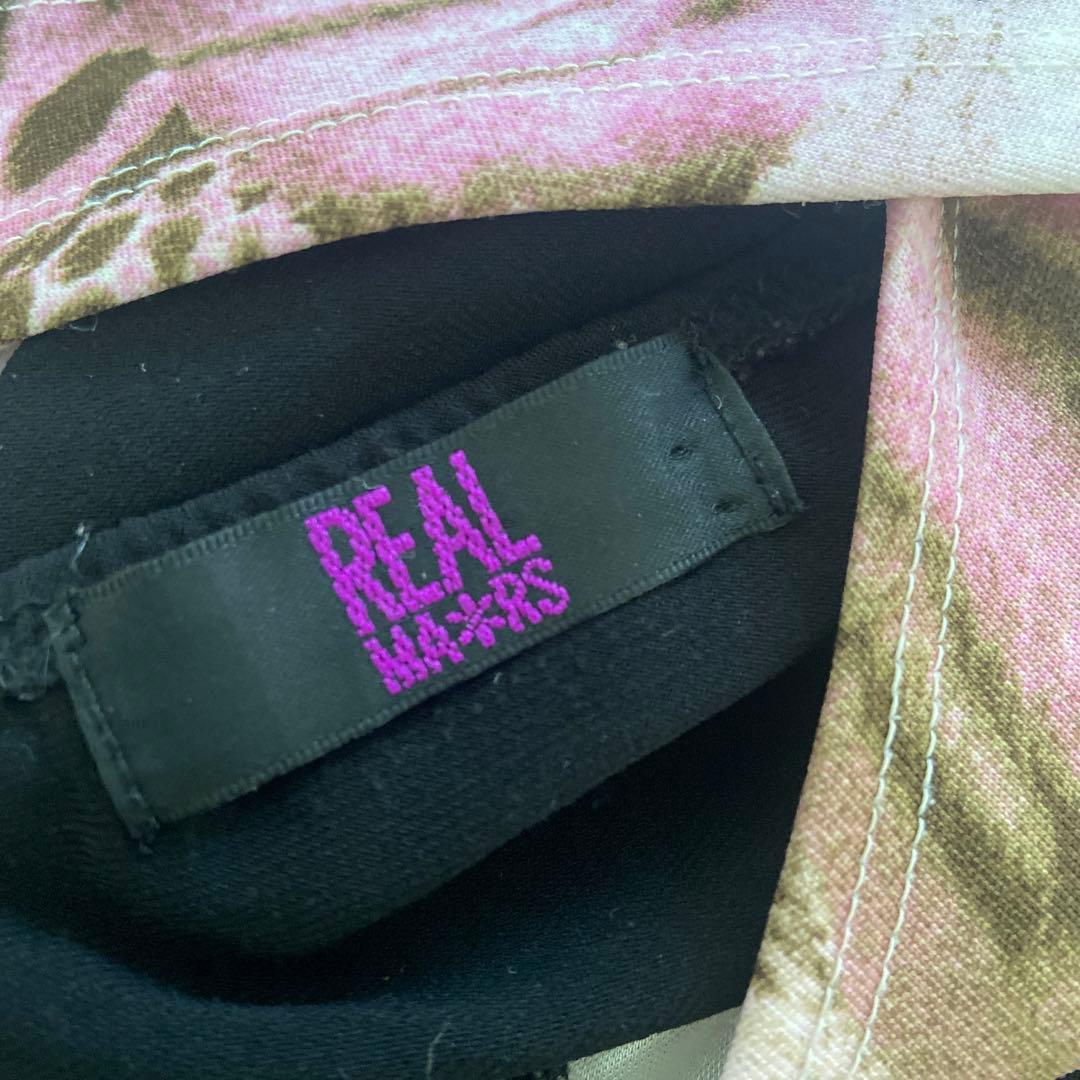 REAL MA＊RS ★キラキラビジュー付き　ホルダーネックリボンキャミ