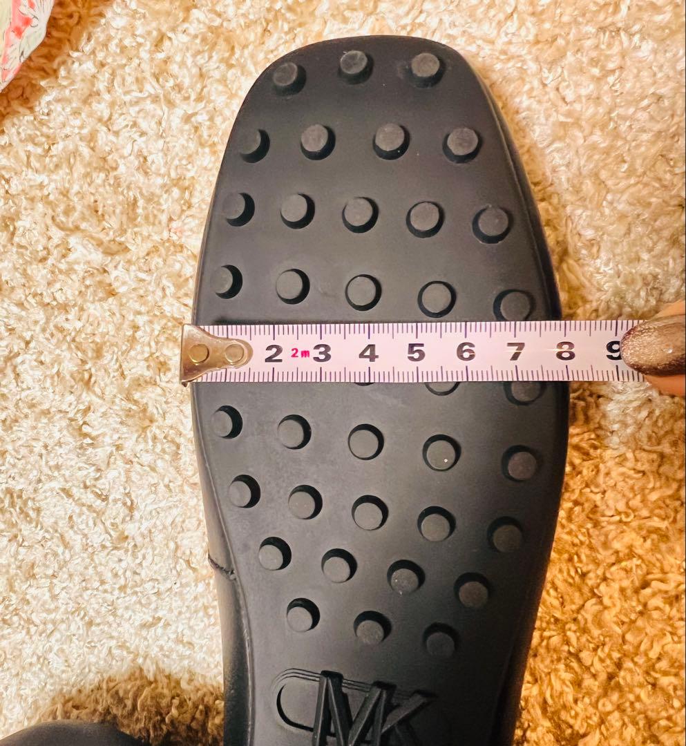 新品未使用　MICHAEL KORS ブラック モカシン