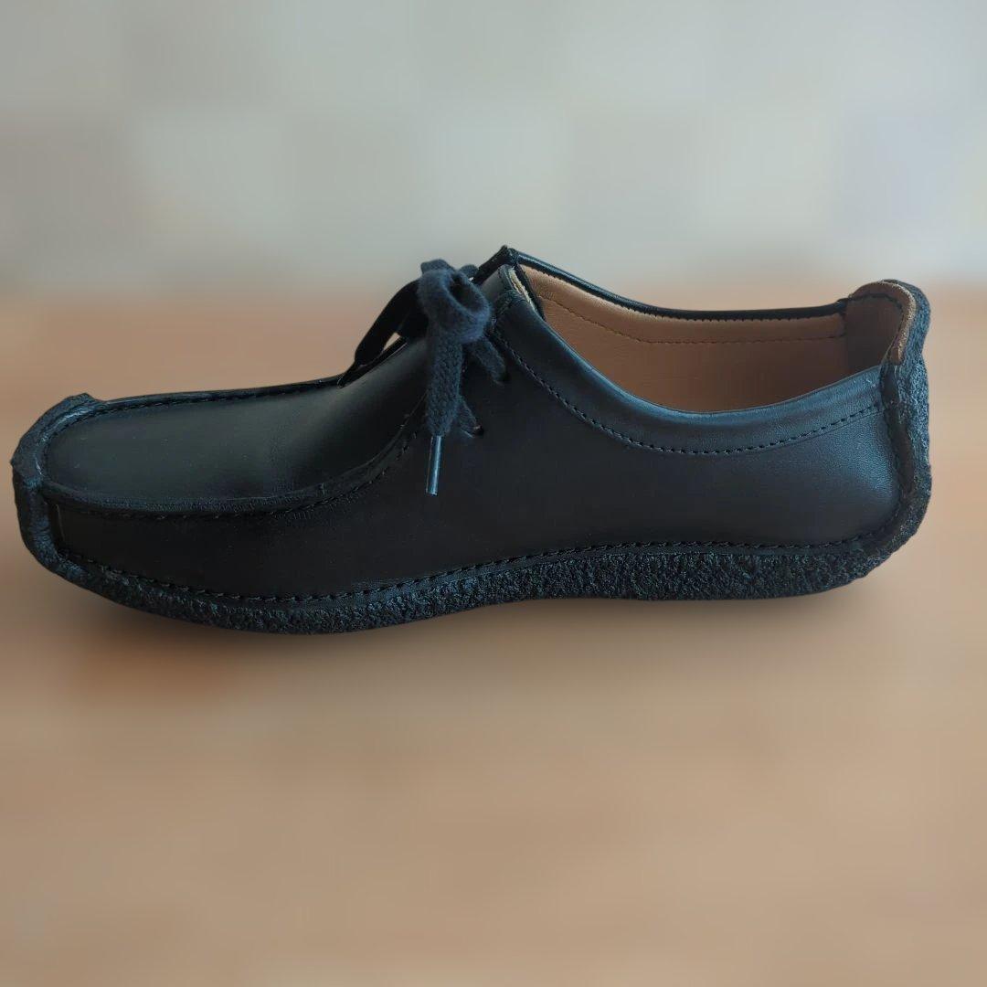 Clarks Originals ブラック モカシン US9 EU42